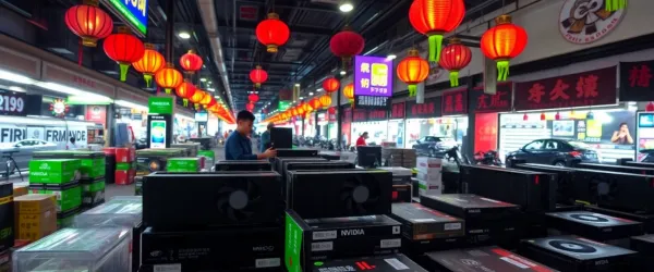 Las gráficas Nvidia pueden comprarse en China