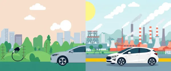 Auto elektrikoak gasolinazko autoek baino gehiago kutsatzen dute